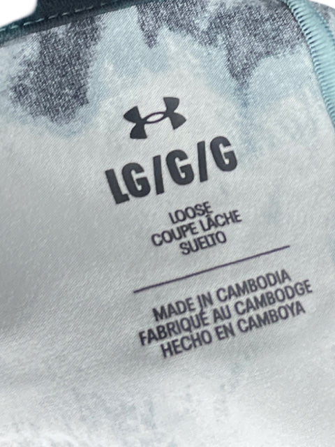 Camiseta Underarmour Tie Dye Azul-Talla L