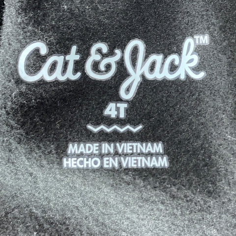 Pantalón Cat & Jack Negro-Talla 4T