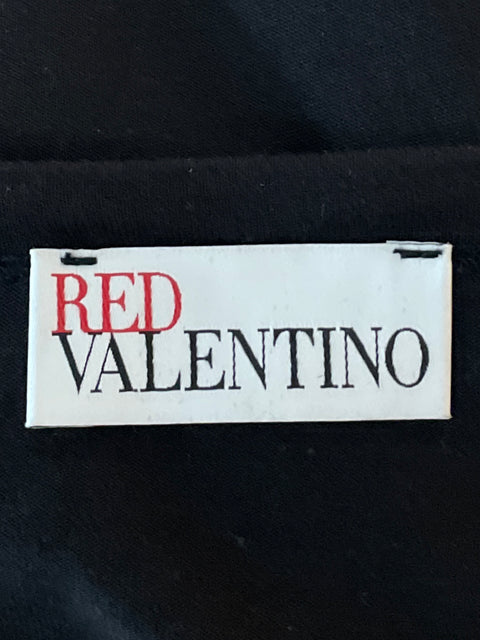 Top Red Valentino Cherry Printed Azul-Talla M