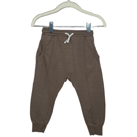 Pantalon Zara Jogger Marrón-Talla 3-4T