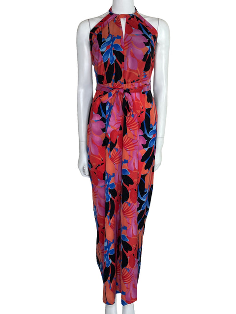 Mono Milk & Honey Floral Halter Rojo-Talla S