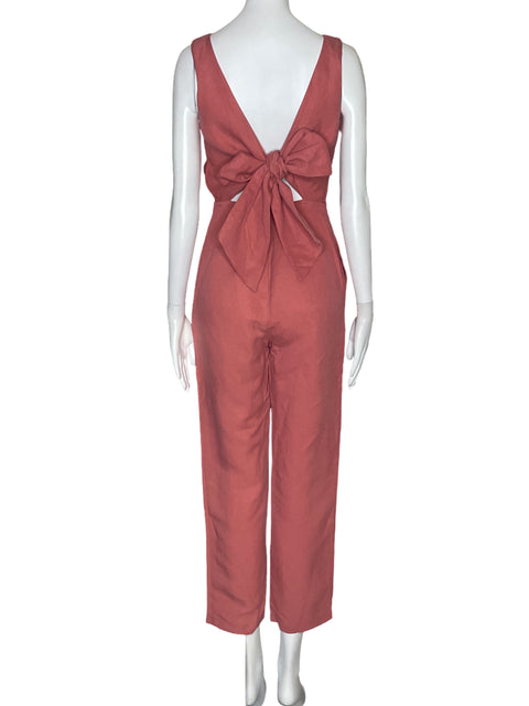 Mono Kuwall Bolsillo Sin Mangas Rosado-Talla 6