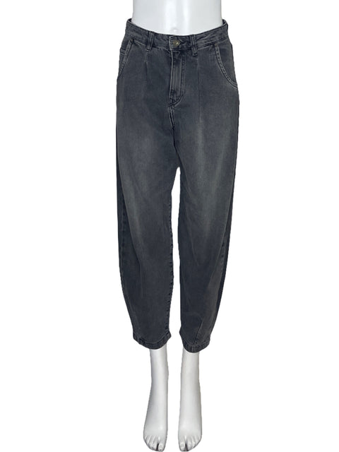 Pantalón Zara Denim Jodhpurs Negro-Talla 2
