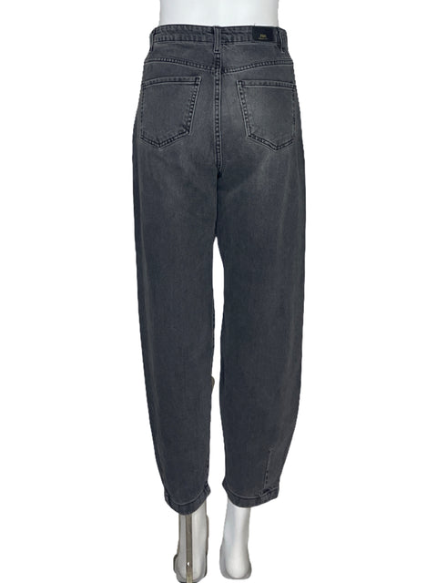 Pantalón Zara Denim Jodhpurs Negro-Talla 2