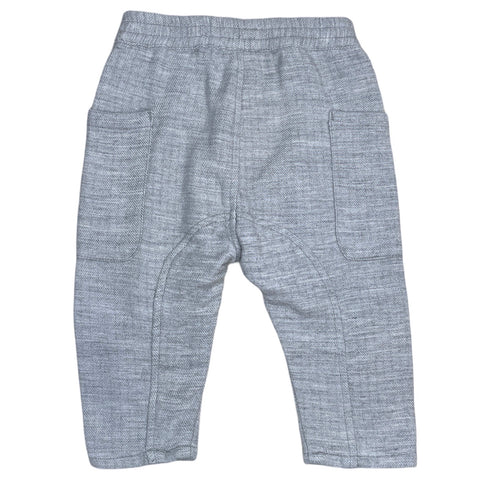 Pantalon Zara Botones Gris-Talla 3-6M