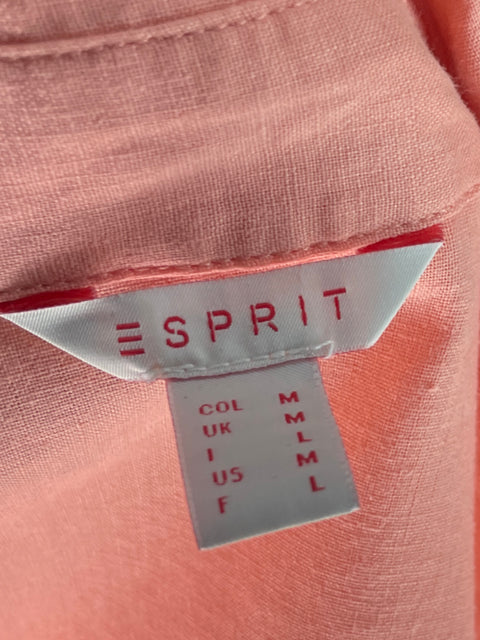 Camisa Esprit Crop Rosado-Talla M