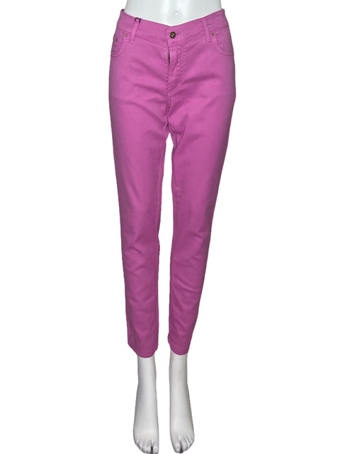 Pantalón Carolina Herrera Denim Rosado-Talla 8