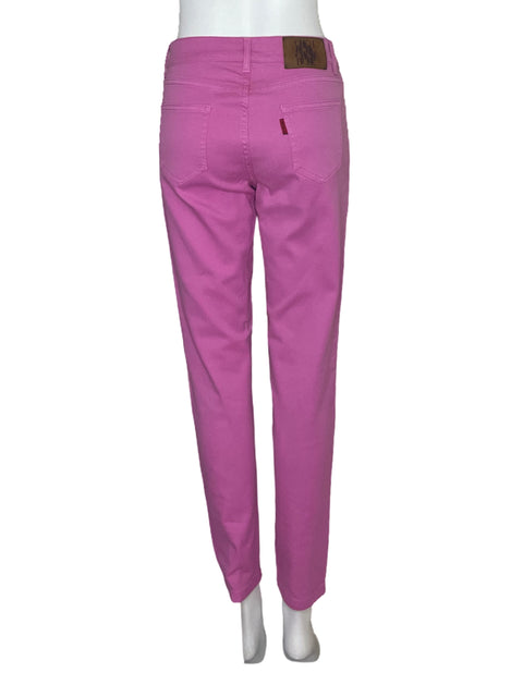 Pantalón Carolina Herrera Denim Rosado-Talla 8