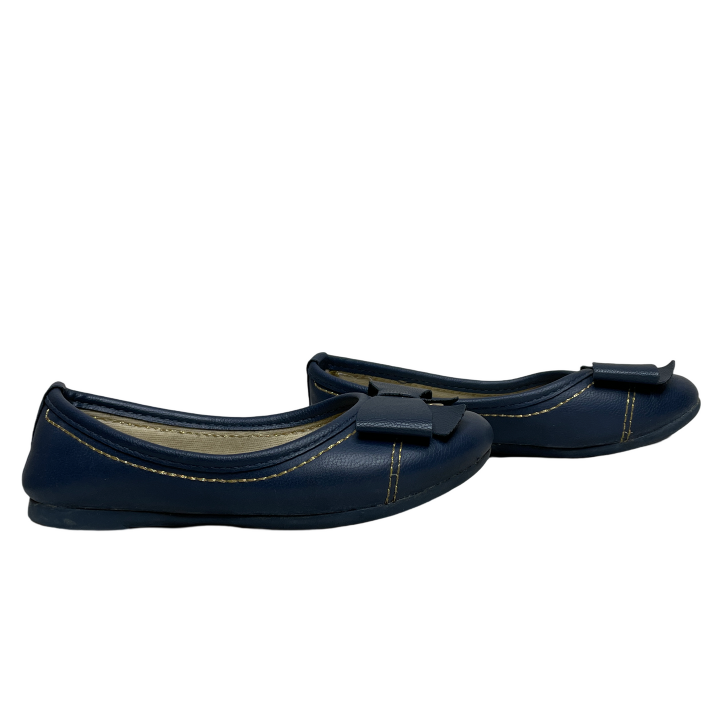 Calzado Klin Zapatillas Flat Lazo Azul-Talla 25