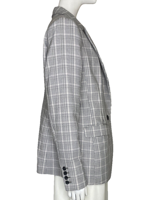 Blazer A new day Cuadros Marrón-Talla 14