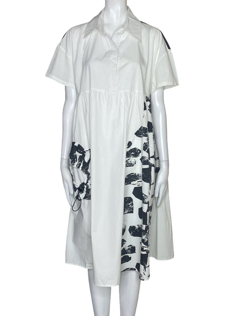 Vestido By Nancy Camisero Mini Blanco-Talla M