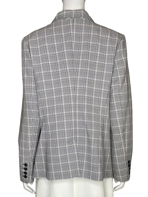 Blazer A new day Cuadros Marrón-Talla 14