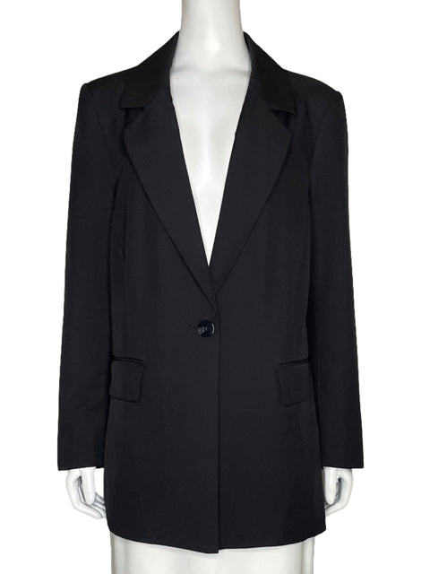 Blazer Only Carmakoma Negro-Talla 12