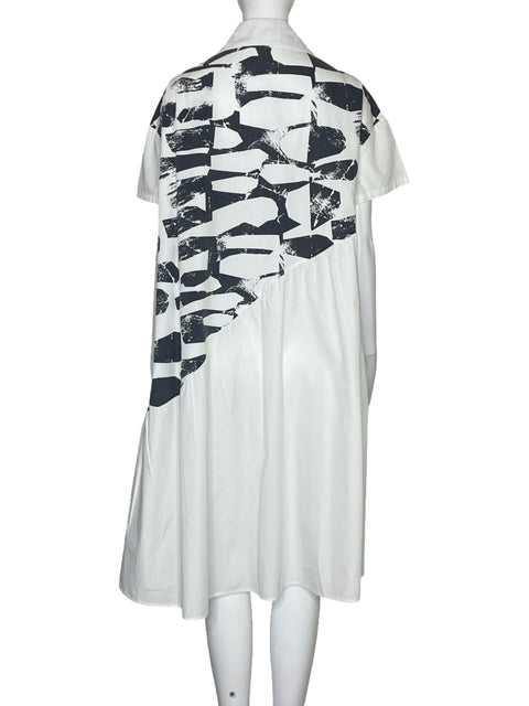 Vestido By Nancy Camisero Mini Blanco-Talla M