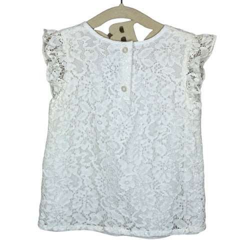 Blusa Epk Encaje Blanco-Talla 2