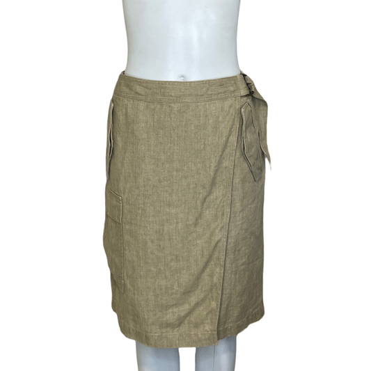 Falda RALPH LAUREN Bolsillos Beige - Talla 8