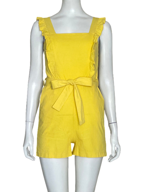 Romper Tea & Cup Vuelos Amarillo-Talla M