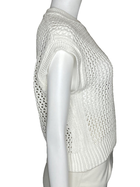 Top Miou Muse Crochet Blanco-Talla S