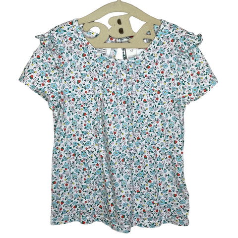 Blusa OshKosh B'gosh Floral Blanco-Talla 5T