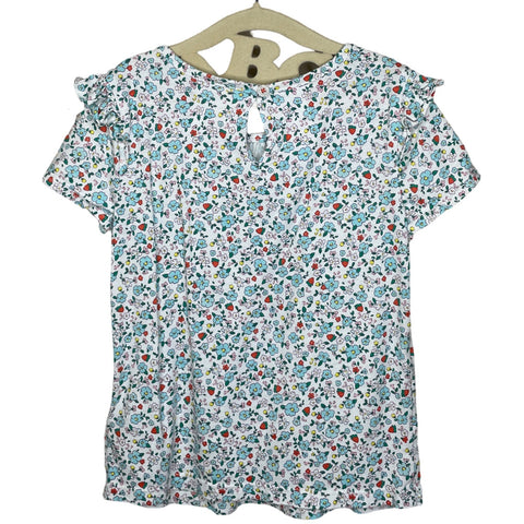 Blusa OshKosh B'gosh Floral Blanco-Talla 5T