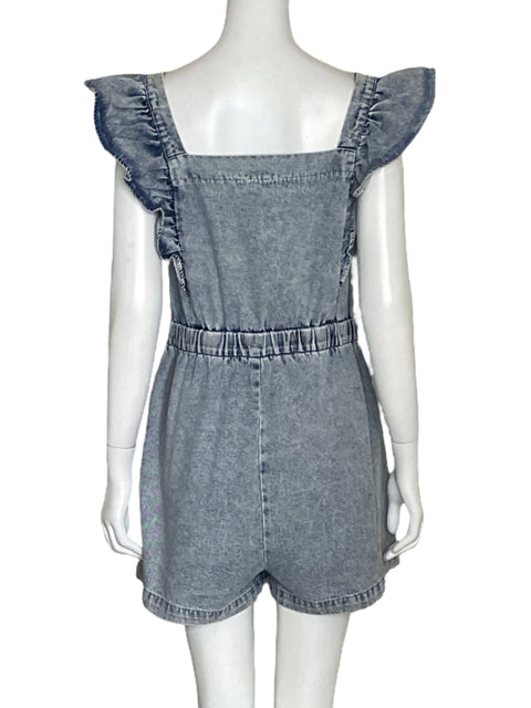 Romper Gilli Vuelos Jeans Azul-Talla M