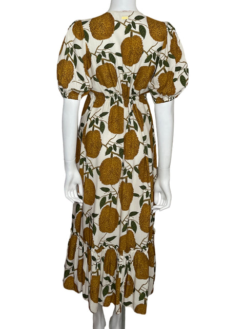 Salida de Playa Palmacea Floral Marròn-Talla 8