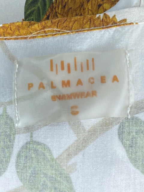 Salida de Playa Palmacea Floral Marròn-Talla 8
