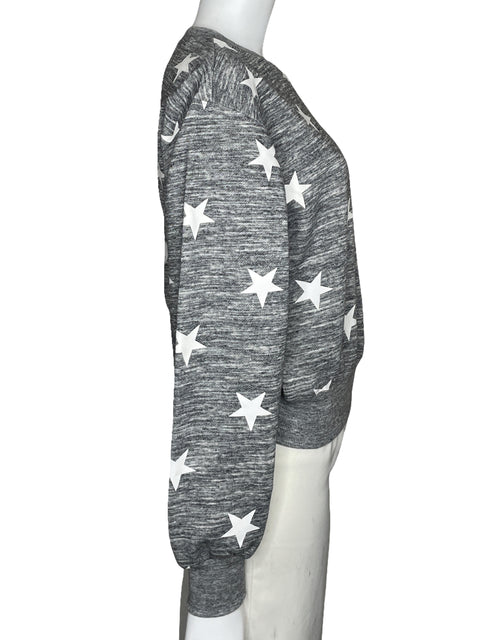 Abrigo Reflex Estrellas Gris-Talla M