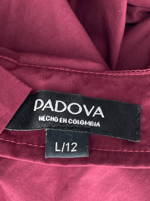 Top Padova Bordado Sin Mangas Rojo-Talla L