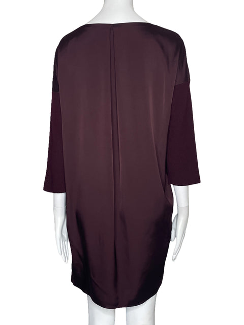 Vestido Vince Punto Mangas Cortas Rojo-Talla S