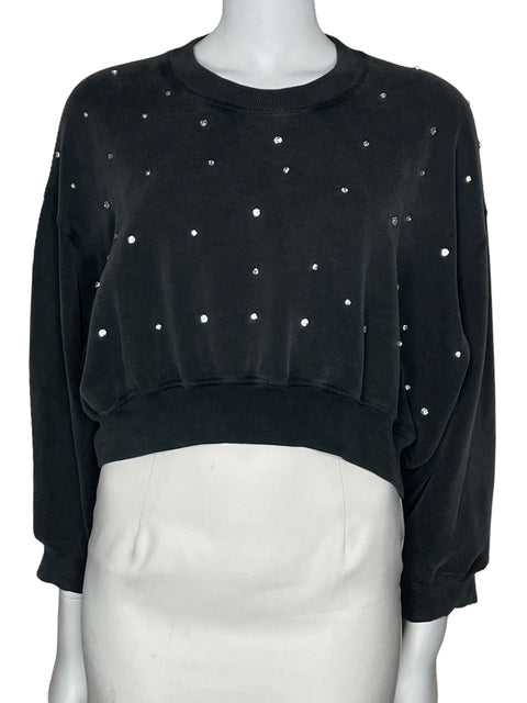 Abrigo Zara Piedras Gris-Talla L