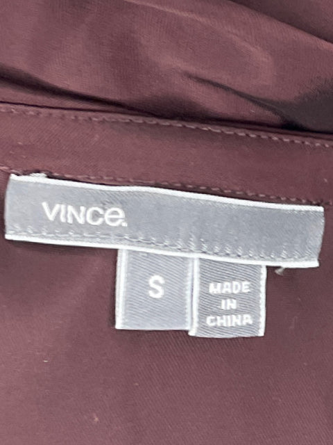 Vestido Vince Punto Mangas Cortas Rojo-Talla S