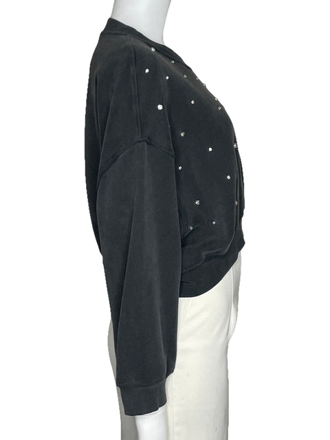 Abrigo Zara Piedras Gris-Talla L