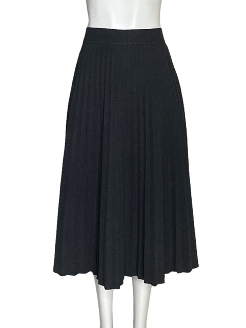 Falda Alfani Plisada Gris-Talla 10
