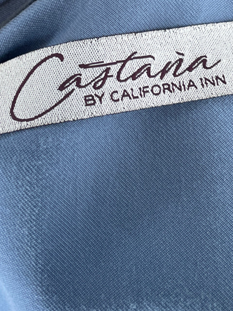 Mono Castaña Bordados Azul-Talla M