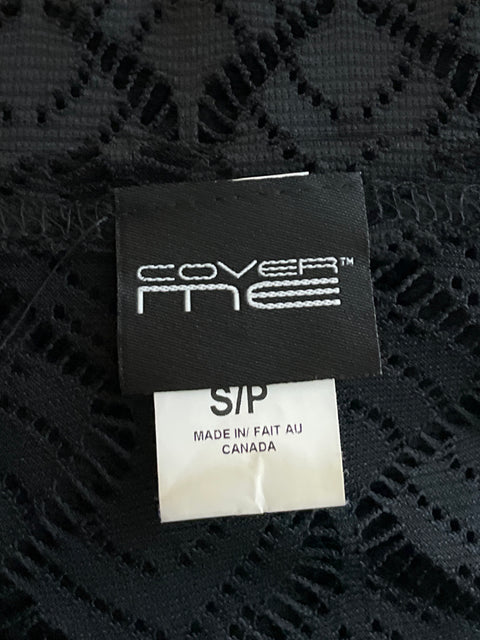 Salida De Baño Cover Me Mini Negro-Talla S