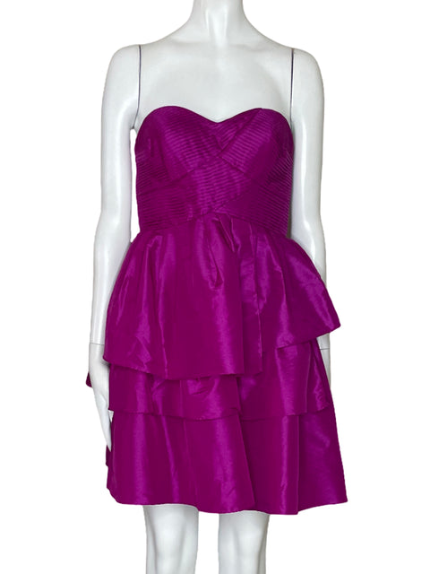 Vestido Jessica Simpson Mini Capas Rosado-Talla 4