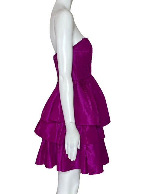 Vestido Jessica Simpson Mini Capas Rosado-Talla 4