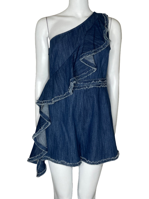 Romper Alexis Denim Vuelos Azul-Talla L