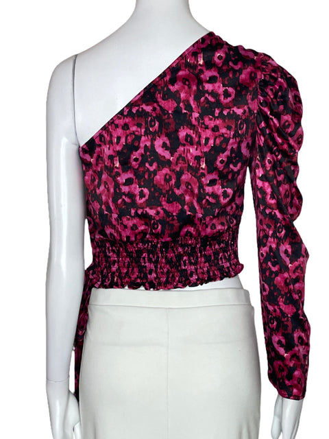 Top Leith One Shoulder Lazo Rosado-Talla S