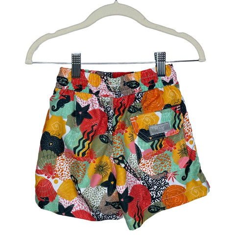 Short Maar Estampado Naranja-Talla U