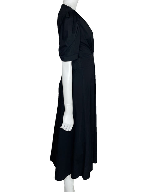 Vestido Zocca Camisero Midi Negro-Talla M
