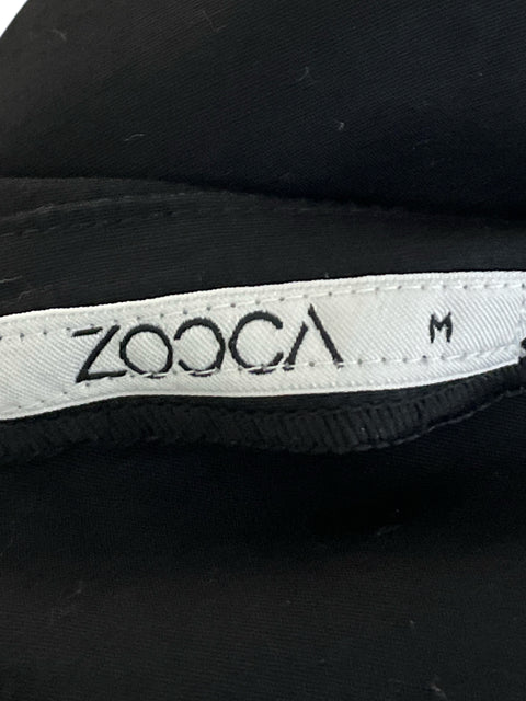 Vestido Zocca Camisero Midi Negro-Talla M