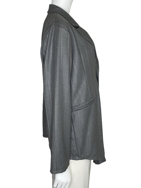 Blazer Albano's Asimétrico Gris-Talla U