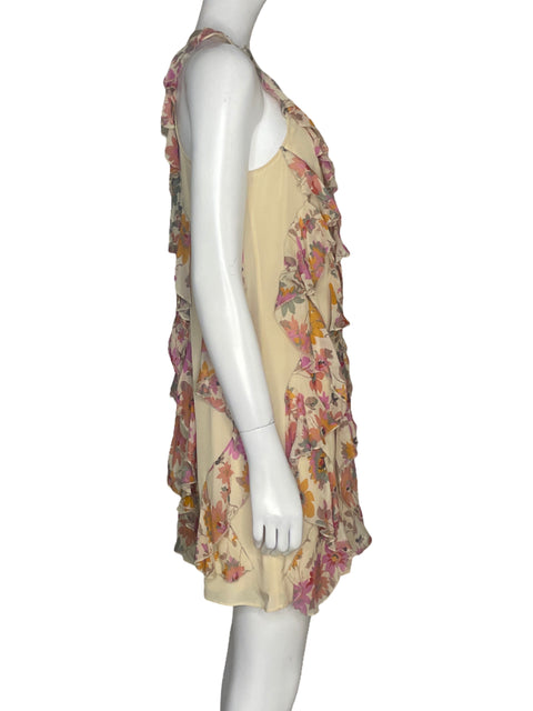 Vestido Sachin +Babi Vuelos Beige-Talla 2