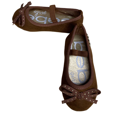 Calzado Bebe Planos Ballet Marrón-Talla 5/6