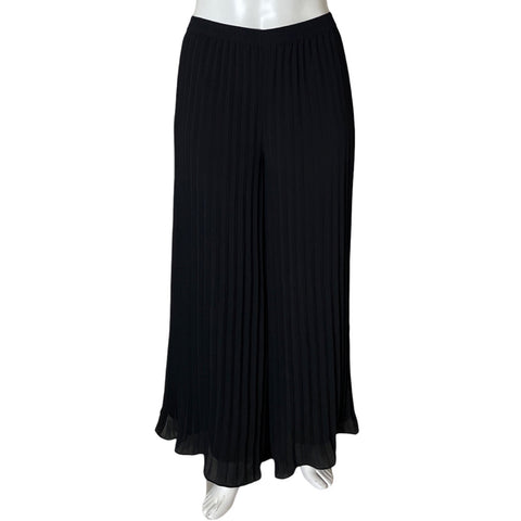 Pantalón Chicos Plisado Negro - Talla 18