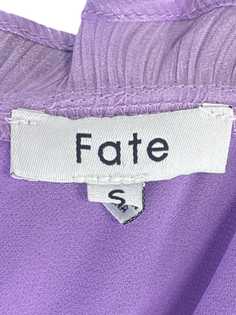 Blusa Fate Abullonada Morado-Talla S