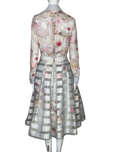 Set Ted Baker Estampado Flores Gris-Talla 1