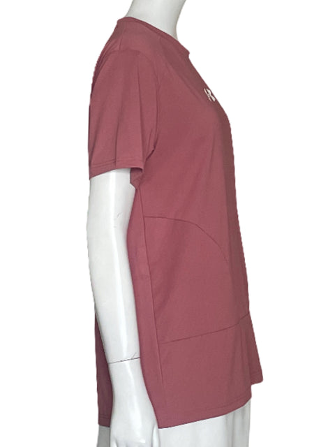 Camiseta Underarmour Rosado-Talla L